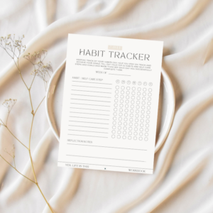 Habit Tracker Printable