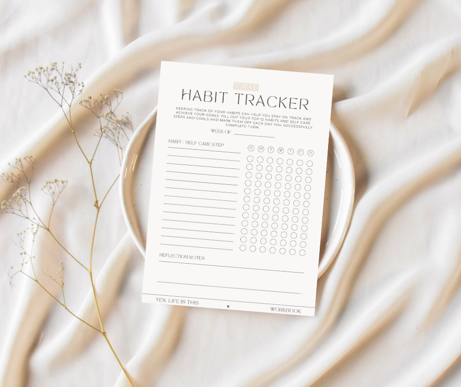 7 Day Habit Tracker
